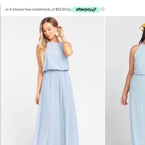 Never worn Show Me Your Mumu bridesmaid dress